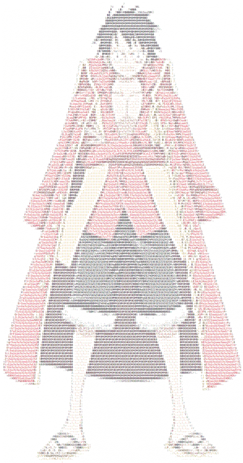 ASCII Luffy Film Z