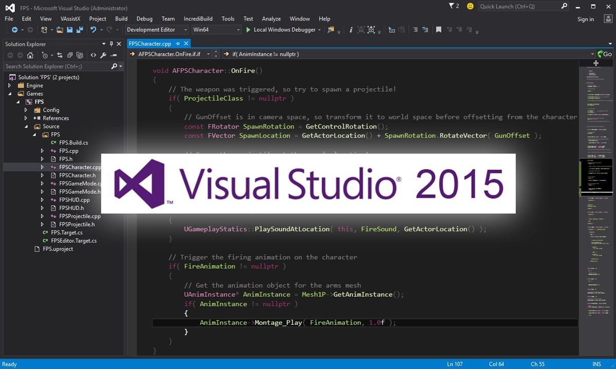 More information about "Visual Studio 2015 (Community + Professional + Enterprise)"